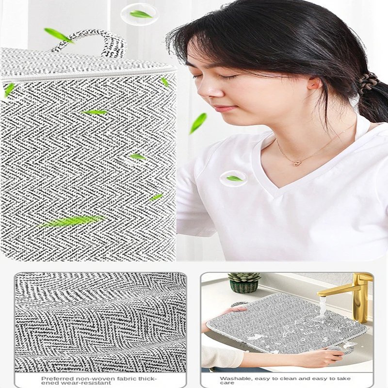 حقيبة تخزين ملابس قابلة للطي - الصورة 3