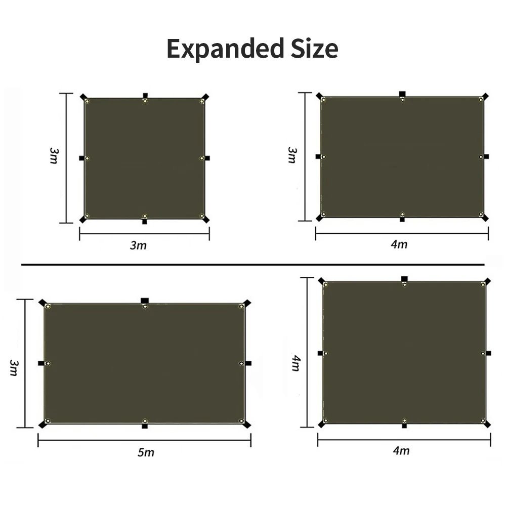 خيمة تارب للتخييم مقاومة للماء - الصورة 7