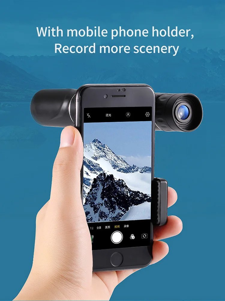 مناظير قوية محمولة مع تلسكوب طويل المدى قابل للطي - الصورة 2